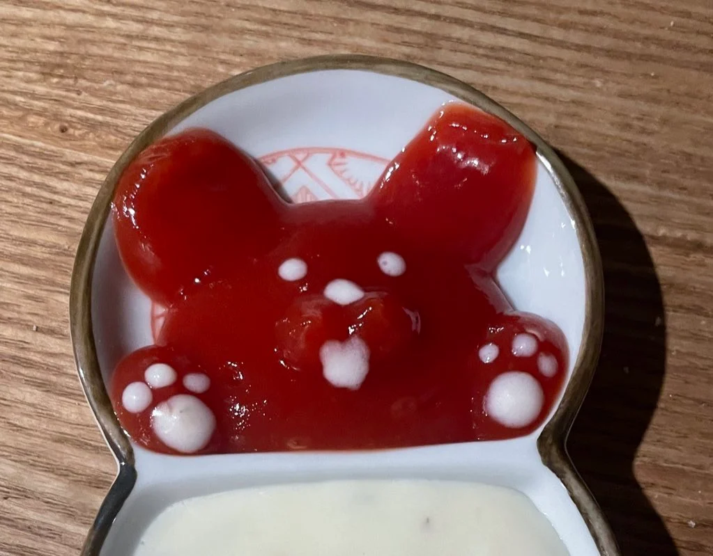 식당에 나타난 케찹 아티스트 | 인스티즈