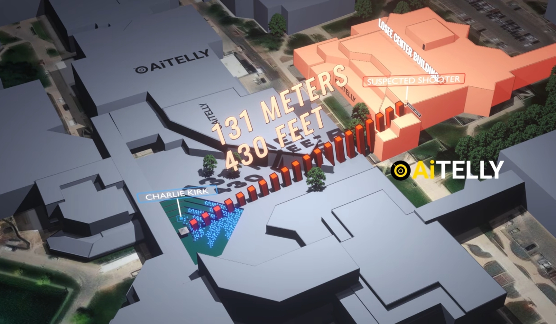 찰스 커크 죽인 남자는 전문 요원도 아닌데 그 거리에서 정확하게 목 경동맥 명중시키고 맨몸으로 뛰어내려서 사건현장 벗어난거? | 인스티즈