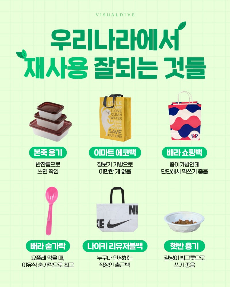 우리나라에서 재사용 잘되는 것들 | 인스티즈