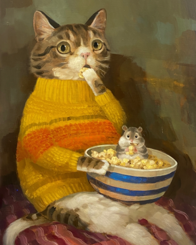 동물들의 은밀한 사생활을 그리는 앨리슨 프렌드의 작품들 | 인스티즈