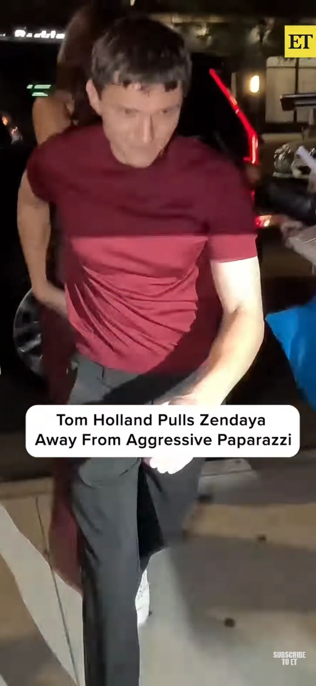 용맹하게 젠데이아(178cm) 지키는 톰홀랜드(168cm) | 인스티즈