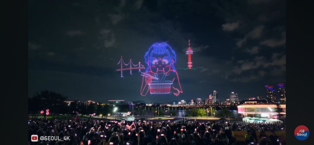 한강버스때매 욕먹고있는 뚝섬 드론쇼 | 인스티즈