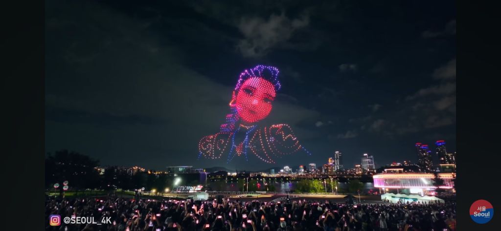 한강버스때매 욕먹고있는 뚝섬 드론쇼 | 인스티즈