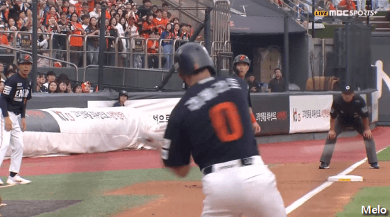 황영묵 오늘 경기 노BQ 주루플레이.gif | 인스티즈