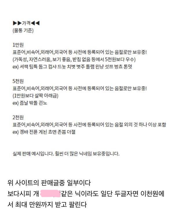 메이플스토리의 해괴한 닉네임 문화 | 인스티즈