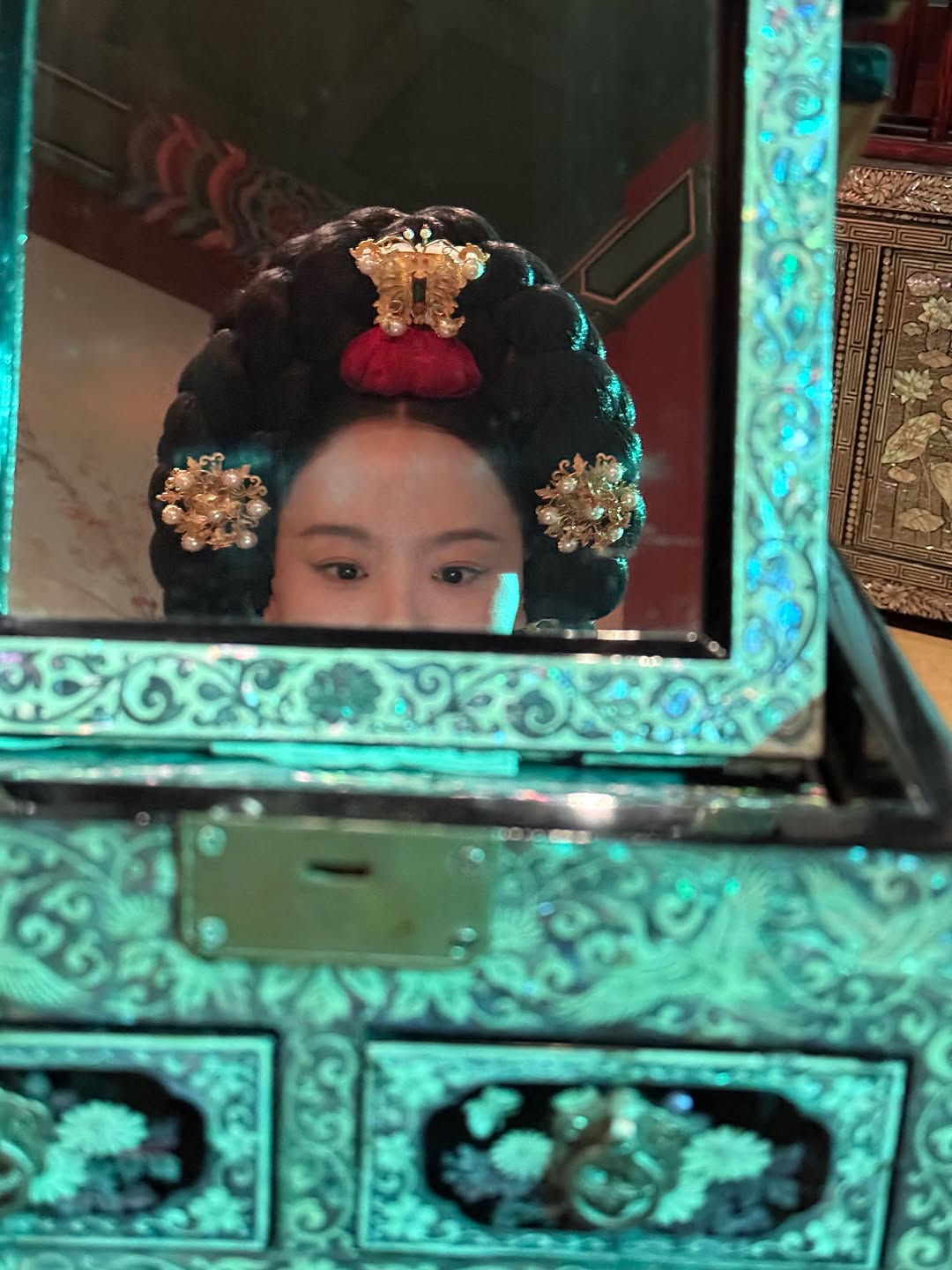 강한나가 연기한 강목주로 보는 '폭군의 셰프' 속 가채머리와 복식 | 인스티즈