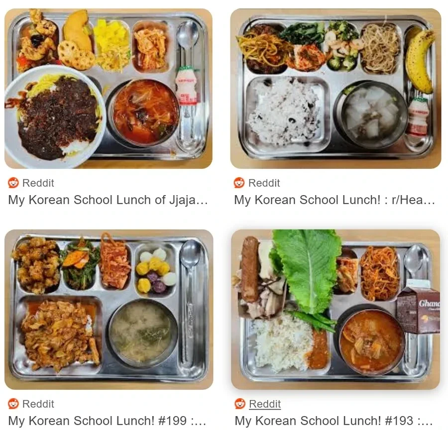 한국 학교 급식은 이미 레딧에서도 유명 | 인스티즈
