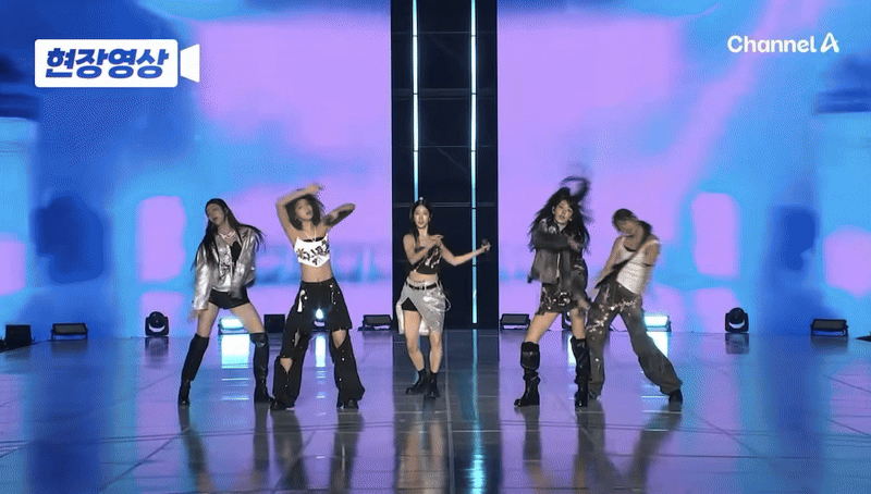 대중문화교류위원회 출범식에서 축하공연한 르세라핌 | 인스티즈