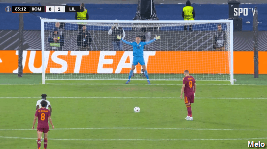 유로파 로마 원정 승리를 지킨 릴 GK 외제르의 PK 3연속 선방 .gif | 인스티즈