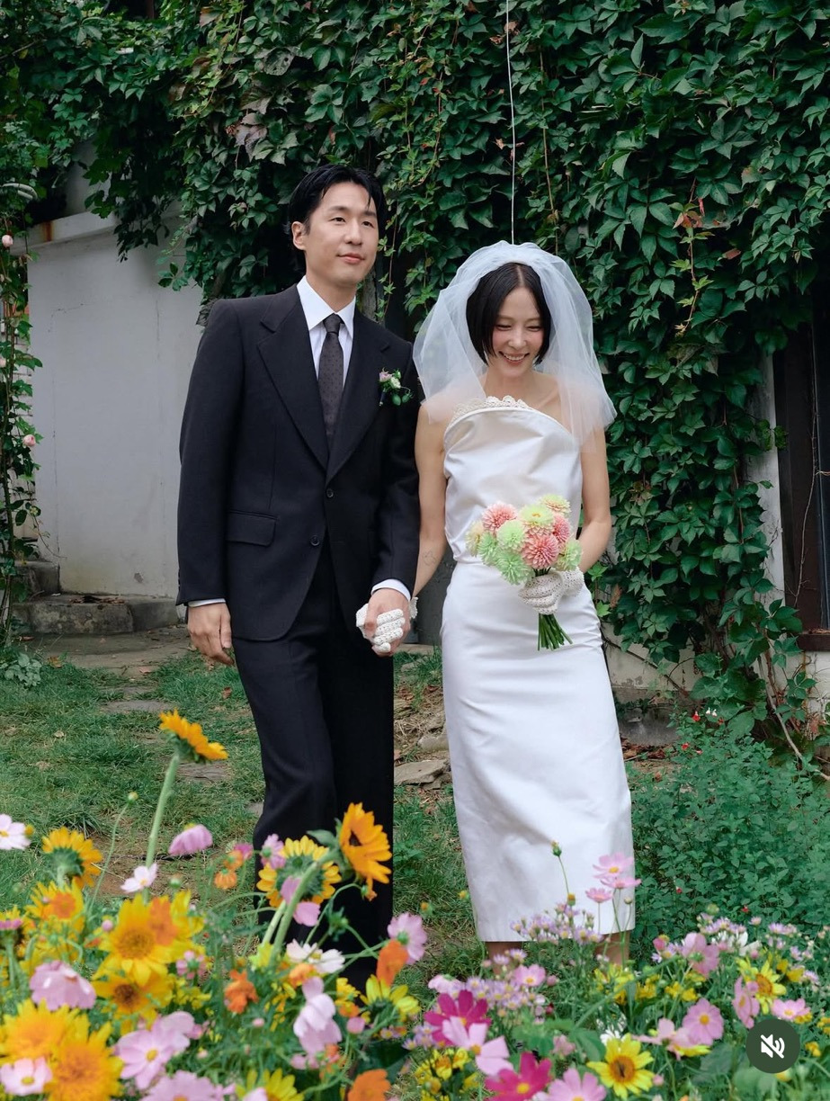 결혼식 올린 김나영🩵마이큐 부부 | 인스티즈