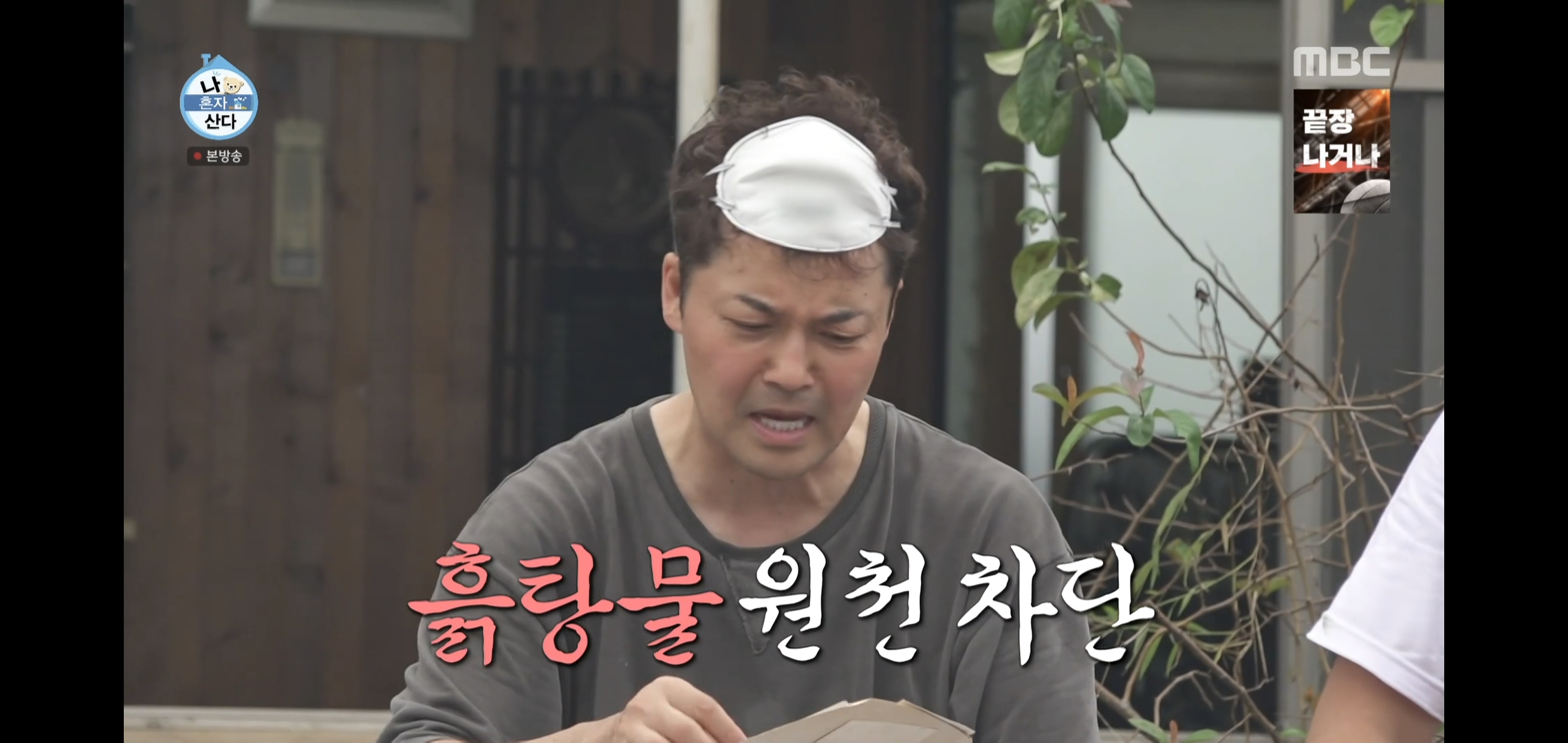 오늘자 나혼자산다 땅에 떨어진 고기 먹는다vs안 먹는다 논쟁.jpg | 인스티즈