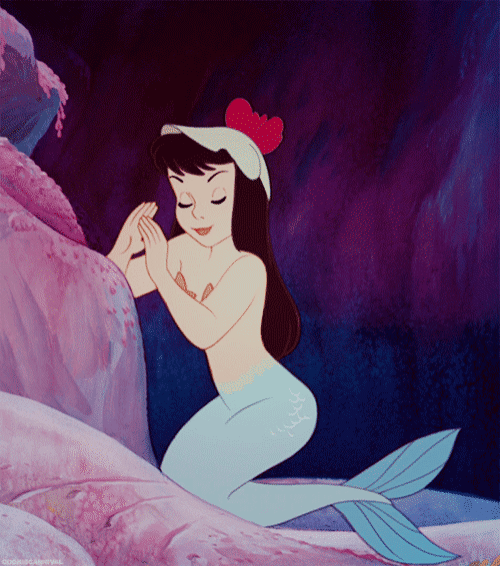 인어공주보다 30년 일찍 디즈니 애니에 나온 인어.gif | 인스티즈