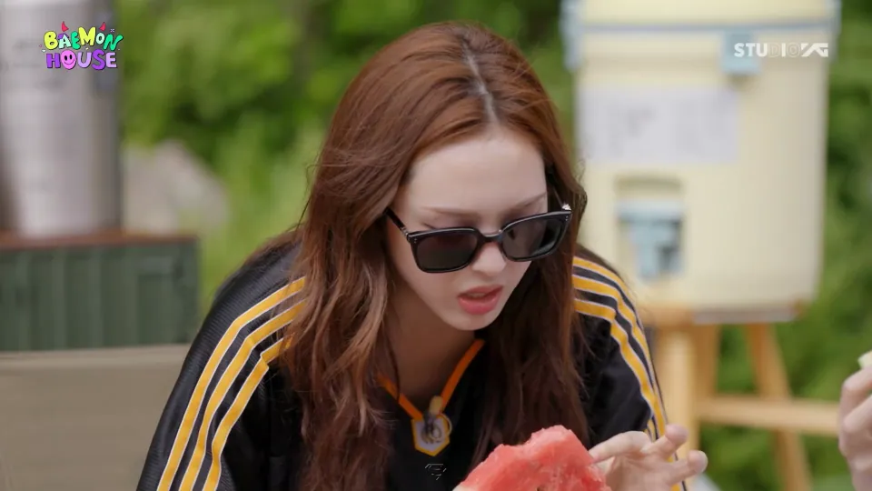 수박 먹을 때 씨까지 먹는 베이비몬스터 아현 | 인스티즈