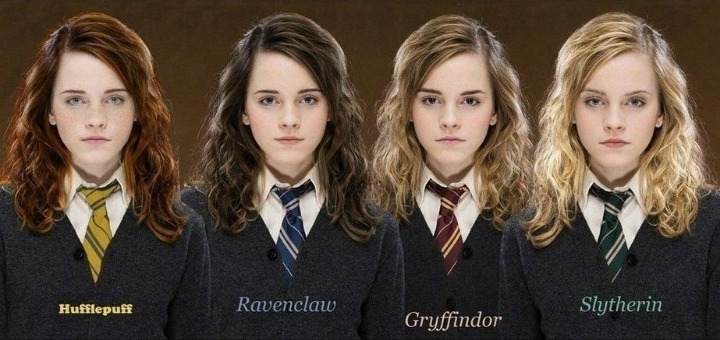 해리포터 주인공들 기숙사별 비주얼 | 인스티즈