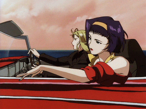 Download Anime Cowboy Bebop Faye Valentine Gif