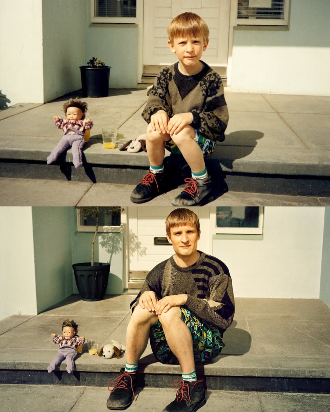 아르헨티나 사진작가가 찍은 어린시절/현재모습 재현한 사진들.jpp | 인스티즈