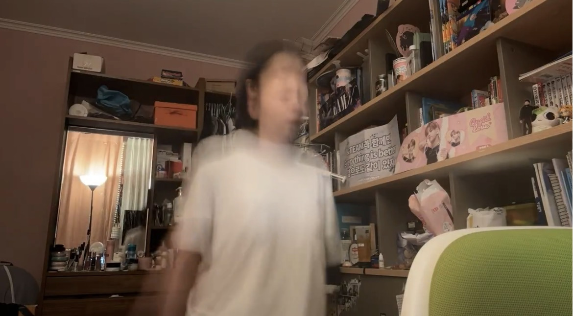 아니 홈트하는거 찍었는데 ㅅㄲ처럼 나옴.twt | 인스티즈