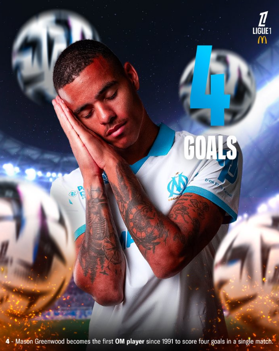 메이슨 그린우드 르 아브르전 포트트릭.gif | 인스티즈