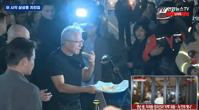 젠슨황, 이재용, 정의선 깐부치킨 착석완 +회동 종료 | 인스티즈