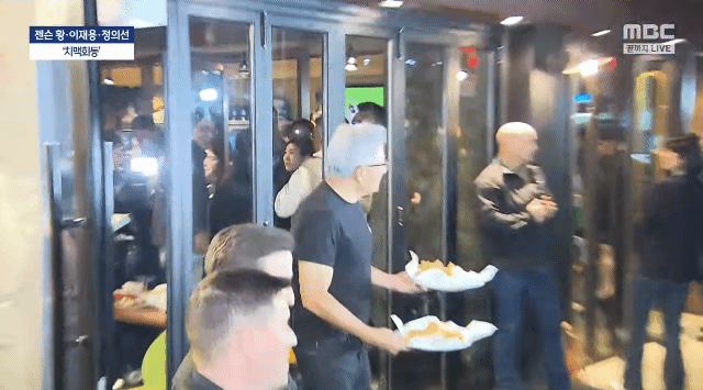 젠슨황, 이재용, 정의선 깐부치킨 착석완 +회동 종료 | 인스티즈