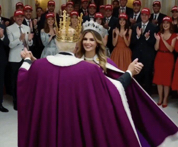 "한국인들 영리하게 판 짰다"…쏟아지는 '신라금관' 트럼프 밈[영상] | 인스티즈