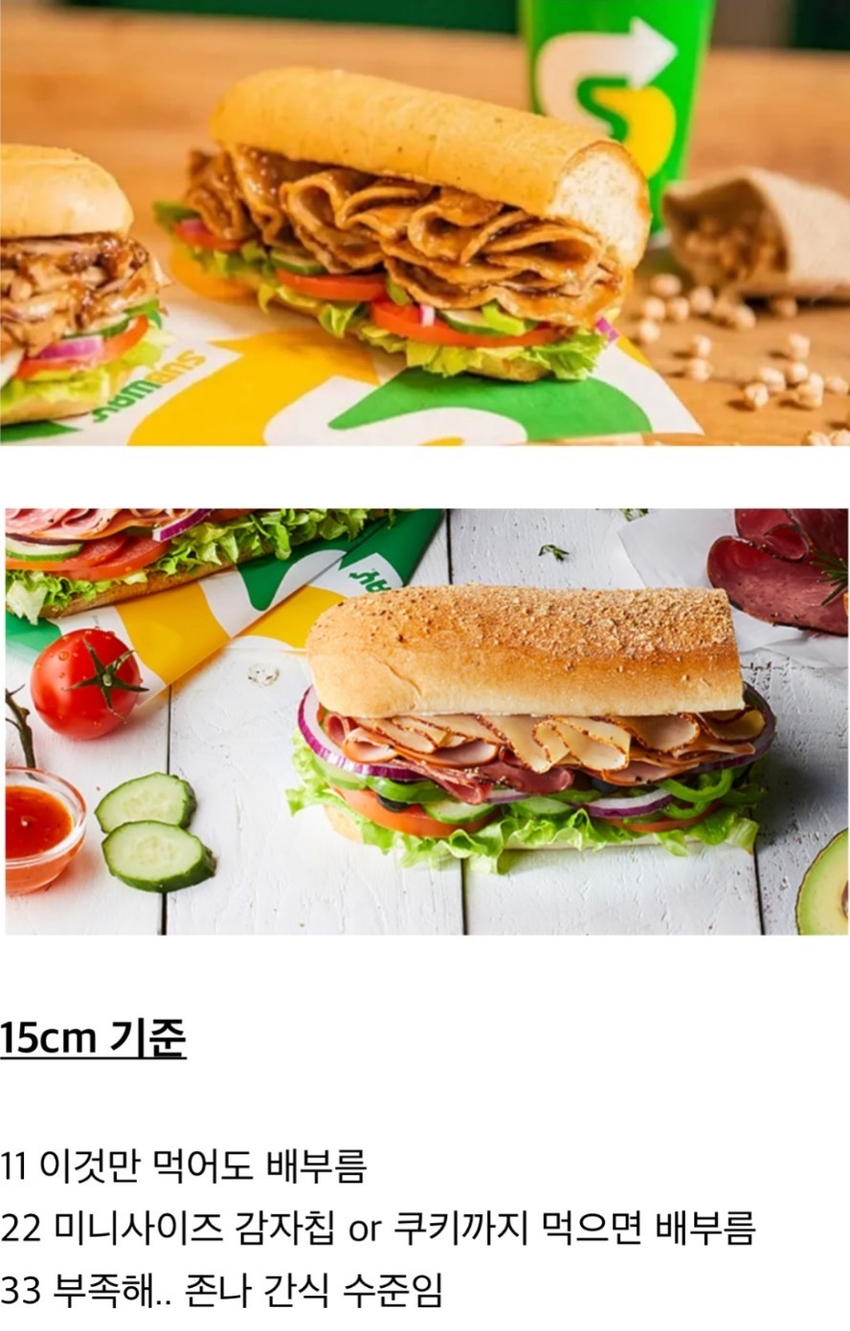 현재 반응 갈리는 서브웨이 한끼 논쟁 | 인스티즈