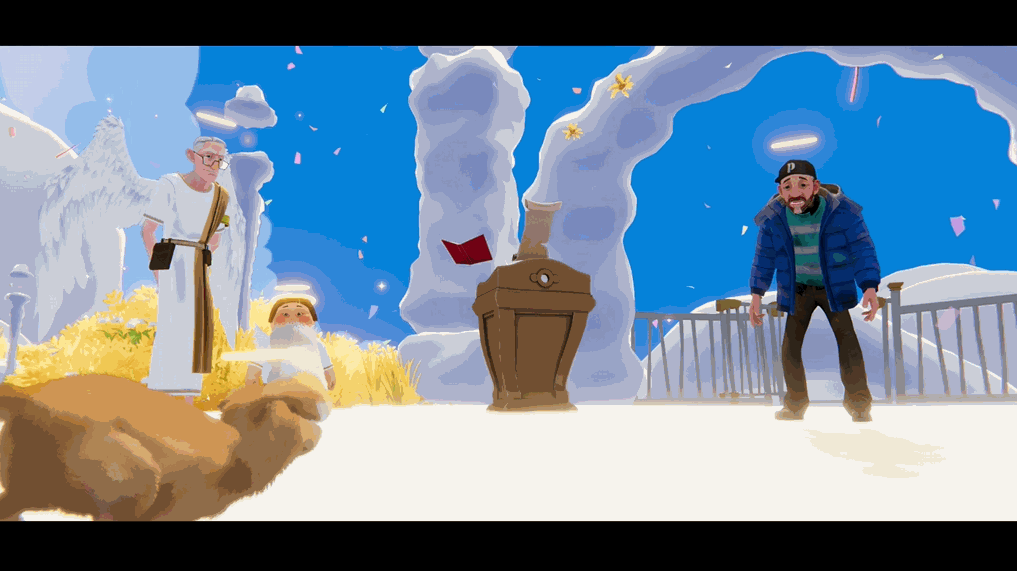 천국의 강아지가 주인을 마중 나오는 게임 | 인스티즈