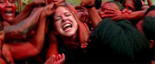 여러 국가에서 상영 금지까지 됐었던 영화 "그린 인페르노".gif | 인스티즈