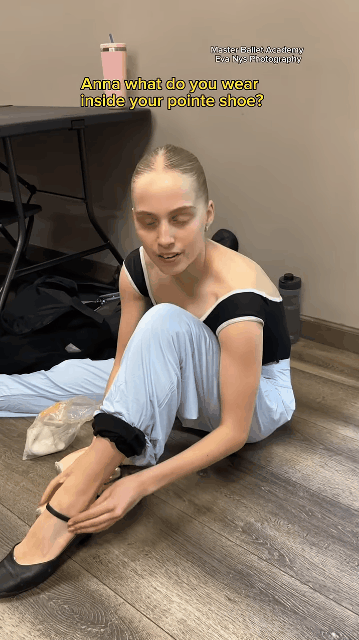 발레리나한테 토슈즈 안에 뭐신냐고 묻기 | 인스티즈