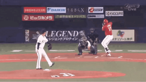 야마모토 요시노부 일본 리그 씹어먹던 시절.gif | 인스티즈