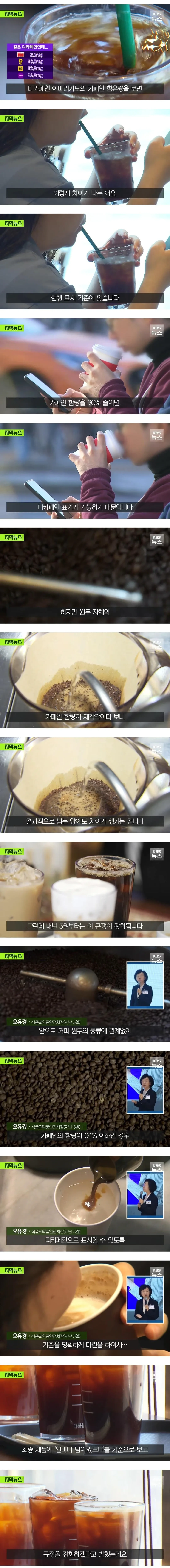 "디카페인 커피 먹었는데 잠이 안오네"…이유가 있다 | 인스티즈