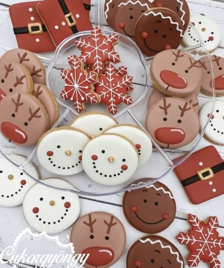 너무 귀여운 크리스마스 디저트, 파티음식 데코 | 인스티즈