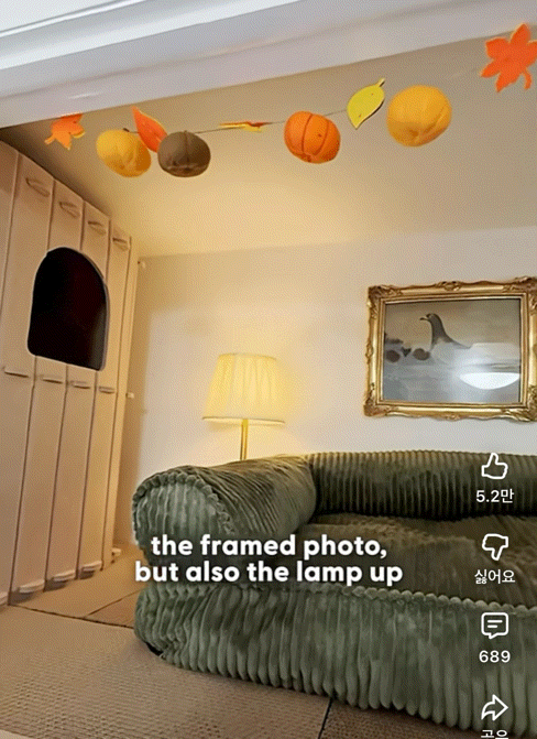 문 위의 수납공간을 개조한 고양이 방 | 인스티즈