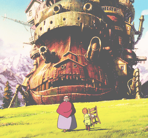하울의 움직이는성 움짤 | 인스티즈