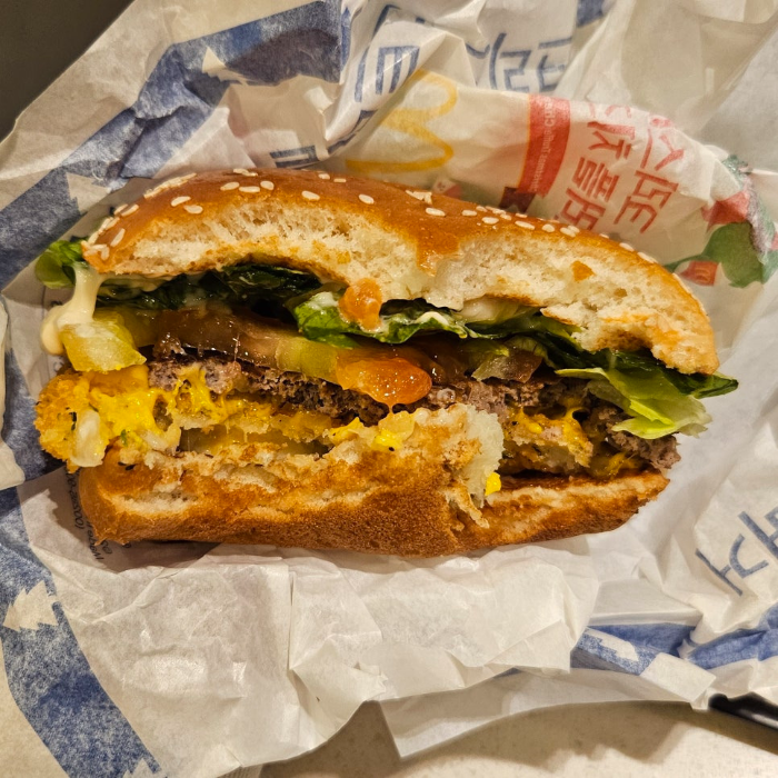 맥도날드 크리스마스 트러플 치즈 버거 ㅎㅜ기 | 인스티즈