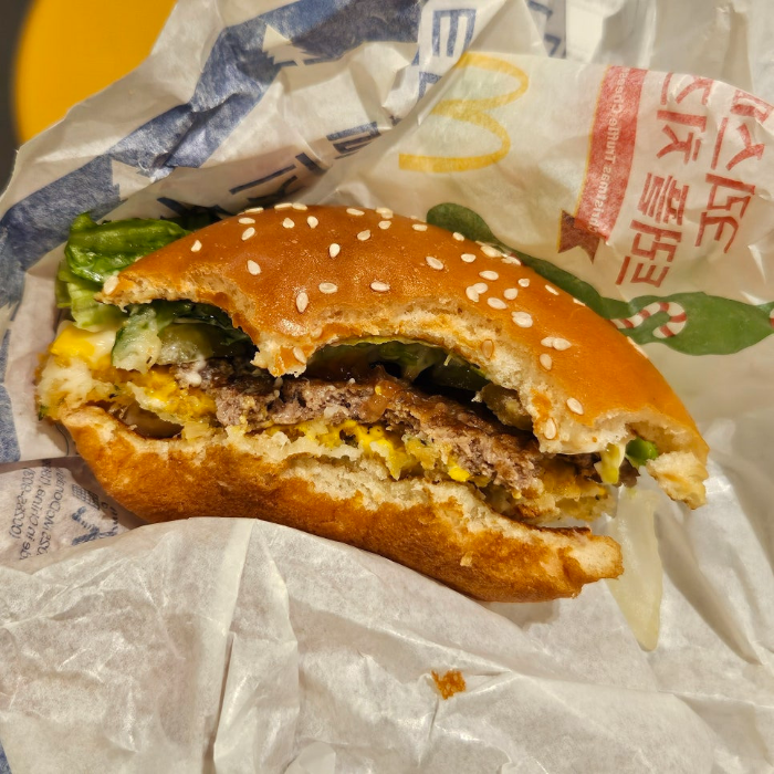 맥도날드 크리스마스 트러플 치즈 버거 ㅎㅜ기 | 인스티즈