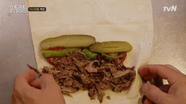 [스트리트푸드파이터2] 백종원 이스탄불 케밥 단골집 | 인스티즈