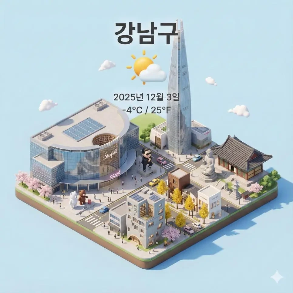 나노바나나로 만든 지역 미니어처 | 인스티즈