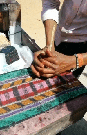 어머니의 손맛도 절대 따라올 수 없는 인도 길거리음식gif | 인스티즈