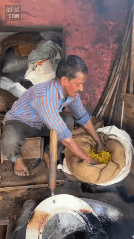 어머니의 손맛도 절대 따라올 수 없는 인도 길거리음식gif | 인스티즈