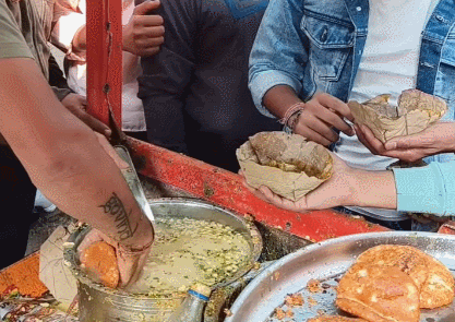 어머니의 손맛도 절대 따라올 수 없는 인도 길거리음식gif | 인스티즈