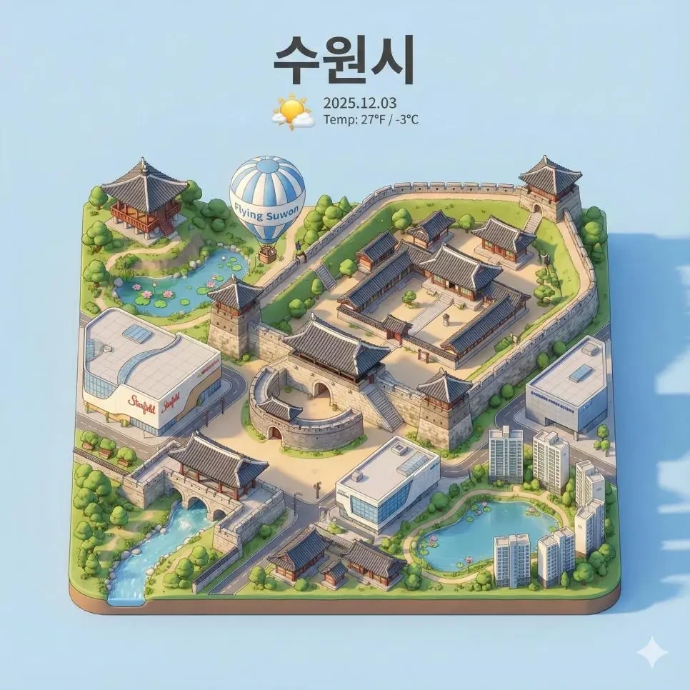 나노바나나로 만든 지역 미니어처 | 인스티즈