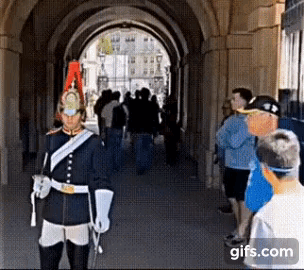 자폐아 친구를 위한 영국 근위병의 행동 | 인스티즈