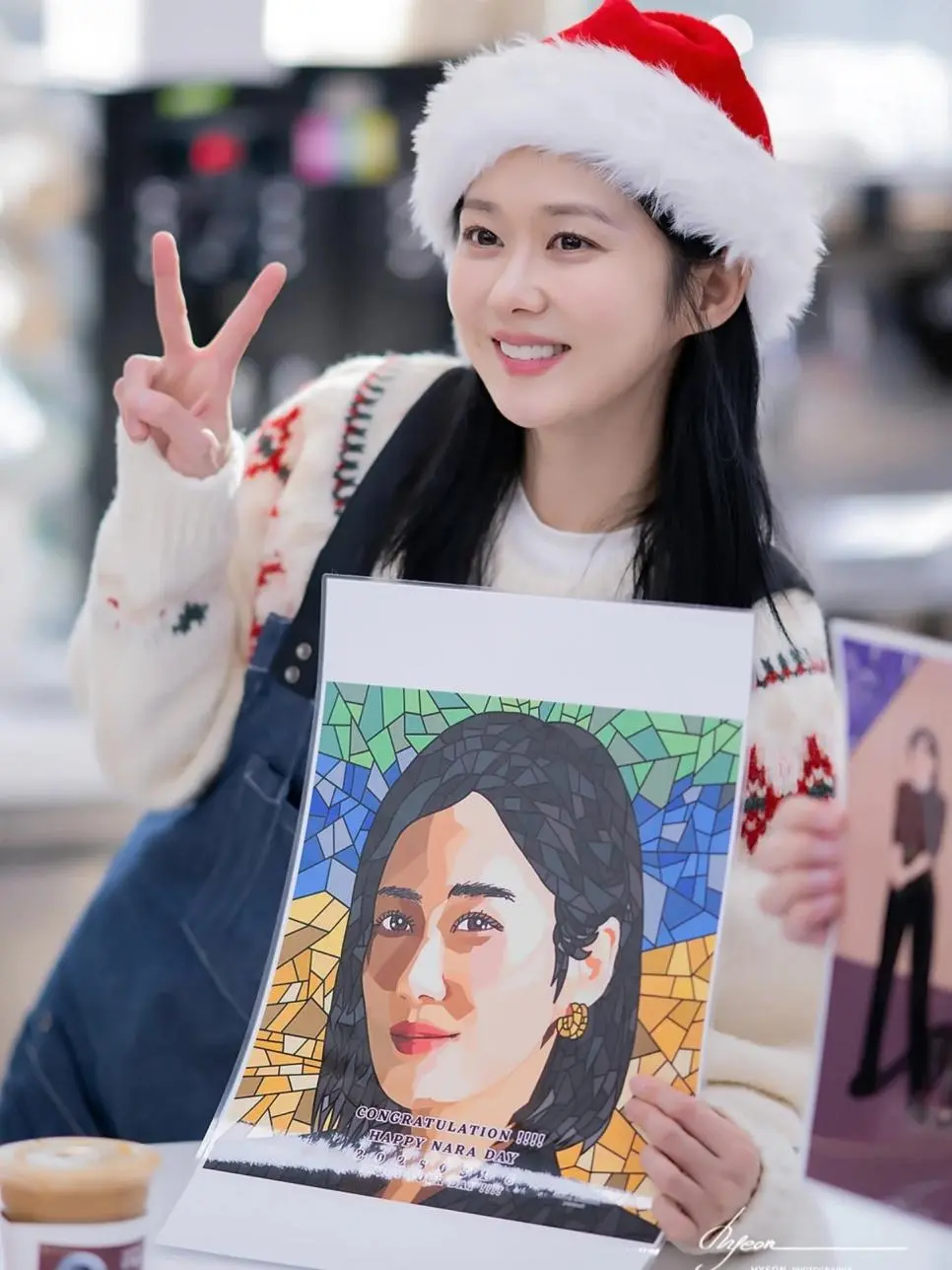 유기동물 후원 일일카페 바리스타 장나라 | 인스티즈