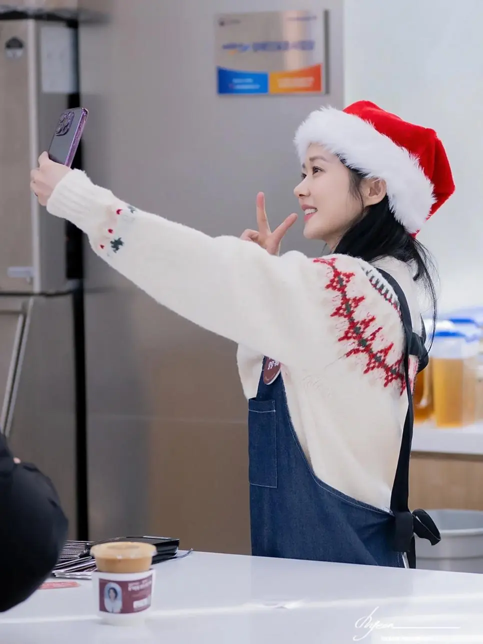 유기동물 후원 일일카페 바리스타 장나라 | 인스티즈