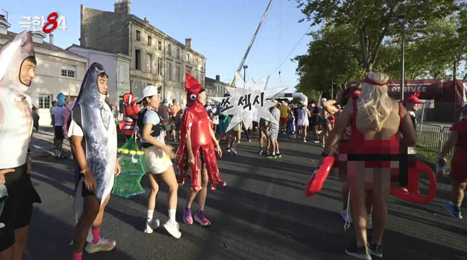 충격적인 비주얼로 42.195km 뛴다는 프랑스의 독특한 마라톤.jpg | 인스티즈