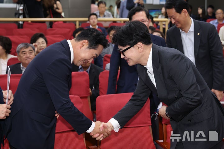 한동훈, 장동혁 '24시간 필버'에 "노고 많으셨다" | 인스티즈