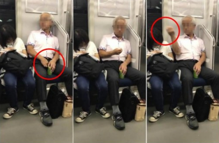 일본 지하철 풍경.gif | 인스티즈