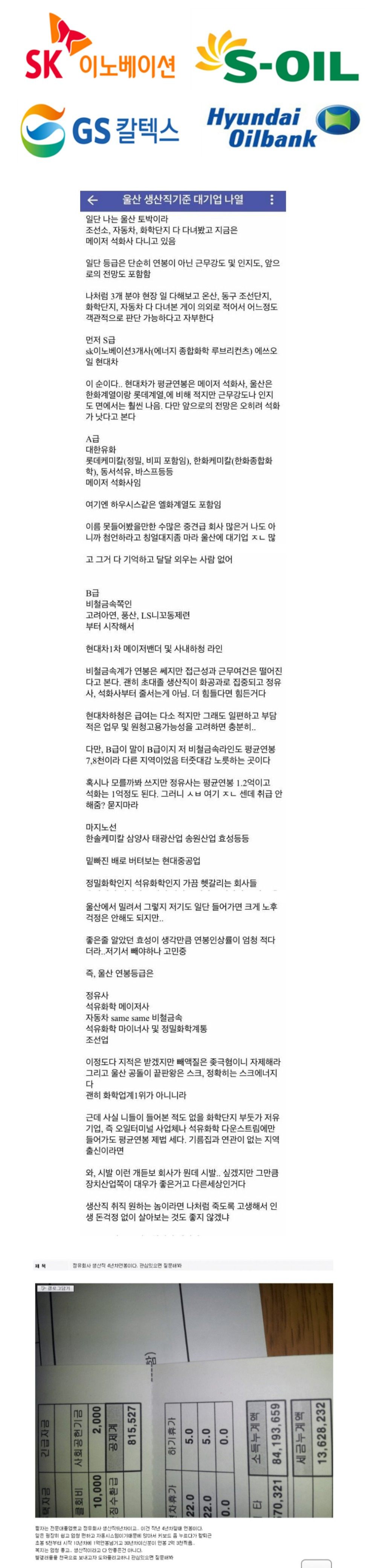 국내 대기업 생산직 끝판왕 | 인스티즈