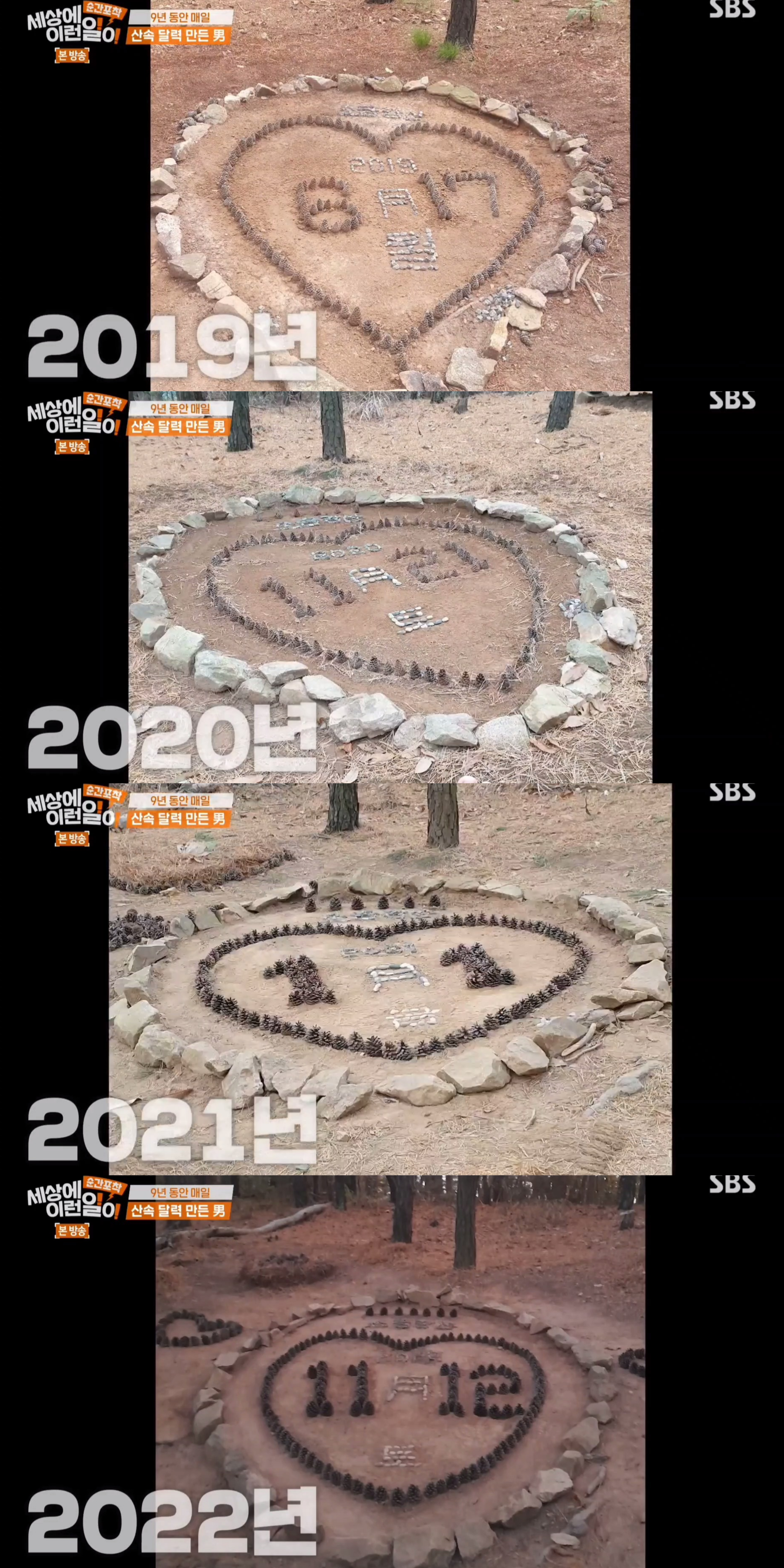 9년동안 매일 바뀌는 산속 의문의 달력.jpg | 인스티즈